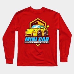 Mini Car High Speed Racing Long Sleeve T-Shirt